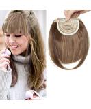 Shop SEGO Clip-In Pony Hairpiece Extensions | Realistic Fringe Bangs | Ash Brown & Bleach Blonde | International Shipping Available - Buy Online on GoSupps.com
