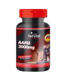 Fairvital AAKG 1000mg - L-Arginine Alpha-Keto-Glutarate - High Dose Vegan Supplement - 120 Tablets for Energy & Performance - Buy Online on GoSupps.com