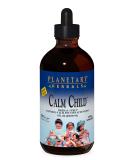 Planetary Herbals Calm Child Herbal Syrup - Chamomile, Lemon Balm, Catnip & More - 8oz - Buy Online on GoSupps.com