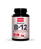 Jarrow Formulas Methyl B-12 Cherry Flavor 500 mcg - 100 Lozenges | Boost Energy & Metabolism - Buy Online on GoSupps.com