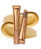 Ofanyia Liquid Glitter Highlighter Stick - Cruelty-free Silky Smooth Blendable Shimmer Highlighter - Lightweight Beauty Wand for Face & Cheekbone Glow - 05# Highlighter - Buy Online on GoSupps.com