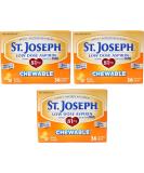 St. Joseph Aspirin Chewable Orange 81mg 36 Tabs - Pack of 3 - Buy Online on GoSupps.com