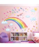 DECOWALL SG2-2309 Rainbow Unicorn Wall Decals - Nursery & Bedroom Decor Stickers - Buy Online on GoSupps.com