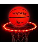 Waybelive LED Basketball Hoop Lights  Remote Control Basketball Rim LED Light  16 Color Change by Yourself  Waterproof Super Bright to Play at Night Outdoors Good Gift for Kids LED Basketball&Hoop Lights - Buy Online on GoSupps.com