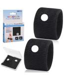 MEIYYJ Travel Sickness Bands for Adults and Kids - Motion Sickness Wristbands - 1 Pair (Black) - Buy Online on GoSupps.com