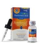 Hyalogic Synthovial Seven Hyaluronic Acid Liquid - Vegan HA Joint Support - 1 oz (Pack of 2) - Buy Online on GoSupps.com