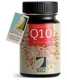 Q10 capsules high dose 120x with 200mg coenzyme Q10 per capsule high -quality coenzyme Q10 vegan from fermentation without undesirable additives stock for 4 months - Naturewell 1x 120 capsules - Buy Online on GoSupps.com