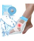 SUPERNIGHT Waterproof Foot Cast Cover - Reusable Sealed Watertight Protector for Foot & Ankle Wounds - Ideal for Casts & Dressings - Anti-Slip Design - Buy Online on GoSupps.com