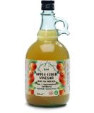 Kent Apple Cider Vinegar 1L with Mother - Raw, Unpasteurized, Unfiltered - GMO Free - Buy Online on GoSupps.com