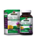 Nature's Answer Milk Thistle 120 Capsules - Maximum Strength Silymarin for Healthy Liver Support & Digestive Relief - Buy Online on GoSupps.com