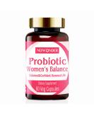 Renewed Life Women's Probiotic - Natural Vaginal Support Supplement for pH Balance with Smilax Atractylodes & Persimmon - 60 Herbal Capsules - Buy Online on GoSupps.com