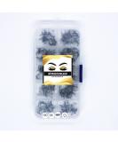 Shop 12D Lashes - 1000 Premade Loose Lash Fans | Handmade Eyelash Extensions (D Curl 14mm - Buy Online on GoSupps.com