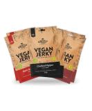 Premium Vegan Jerky Set - 3 Flavors 360g Dried Meat Alternative | International Shipping - Buy Online on GoSupps.com