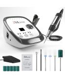JCMaster Professional Electric Nail File - 35000RPM, Foot Pedal & Touch Control, Safe E File for Gel & Acrylic Nails - Manicure Pedicure Set with 6 Bits - 302W - Buy Online on GoSupps.com
