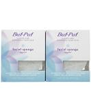 Buf-Puf Regular Facial Sponge - 2 Pack | Gentle Cleansing & Exfoliating for All Skin Types - International Shipping Available - Buy Online on GoSupps.com