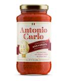 Antonio Carlo Authentic Italian Vegan Marinara Sauce - Handmade Gourmet Recipe with Fresh, All-Natural Arrabbiata Ingredients - Buy Online on GoSupps.com
