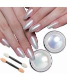 Buy Wahrshei 2 White Chrome Nail Powder - Pearl Shimmer Effect for Glazed Donut Nails - International Shipping - Buy Online on GoSupps.com
