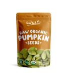 Organic Sprouted Pumpkin Seeds 8 oz - Non-GMO Raw Kernels, Unsalted, Vegan Kosher - High Protein, Omega Fats Keto Snack for Salads, Oats, Yogurt - Buy Online on GoSupps.com