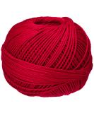 Handy Hands Lizbeth Egyptian Cotton Crochet Tatting Knitting Thread Size 3 - Christmas Red | 50g 120yds | HH03671 - Buy Online on GoSupps.com