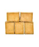 Buy Carenesse Aleppo Soap Package - 5 Pieces of 95% Olive Oil & 5% Laurel Oil - Vegan Handmade Natural Soap - International Shipping - Buy Online on GoSupps.com