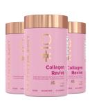 Nutriburst - Vegan Collagen Revive Gummies Multipack - Biotin (50 g) Hyaluronic Acid (100mg) + Vitamin C (80mg) - Support Natural Collagen Production Healthy Hair Nails & Bones - 3 Month Supply Collagen Booster - Biotin Hyaluronic Acid 60 count (Pack of 3 - Buy Online on GoSupps.com