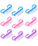 Swysgs Grip Nail Brush Set - 9 Pieces Hand Washing & Scrubbing Brushes for Beauty Nail Care & Cleaning Internationally Available - Buy Online on GoSupps.com