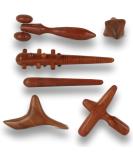Premium 6-Piece Wooden Massage Set | International Shipping Available - Buy Online on GoSupps.com