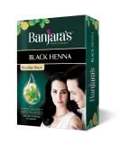 Banjaaras Black Henna - 100% Grey Coverage | Rich Black Color & Ammonia Free | International Shipping - Buy Online on GoSupps.com