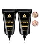 UNA GELLA Nail Art Rhinestone Glue Gel 60ml - Super Strong Adhesive for Gem Beads Crystals & 3D Nail Art | Long Lasting & Odorless - Buy Online on GoSupps.com