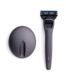 Bolin Webb X1 Razor & Stand - Matte Graphite Luxury Gift Set for Men | 5 Blade Cartridge for Smooth Shave - Buy Online on GoSupps.com