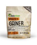Ironvegan Gainer Vanilla Protein Powder - 2500g | Plant-Based Formula - Buy Online on GoSupps.com