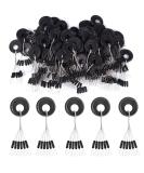Symphony Angel Bobber Stopper - 300 Pieces 50 Sets | Black Rubber Pearls for Fishing Swimmers | Small Size (0.15-0.24mm Line Diameter) - Buy Online on GoSupps.com