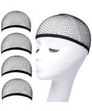 ANNELBEL 4PCS Black Mesh Wig Cap Net Securely Hold Long or Short Hair in Place - Buy Online on GoSupps.com