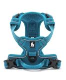 WINHYEPET True Love Dog Harness No-Pull Reflective Pet Harness - Adjustable Padded Vest for Small, Medium, Large Dogs - Easy Control Handle - Blue (Size S) - Buy Online on GoSupps.com
