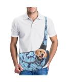 Buy Petcute Adjustable Dog Carrier - Breathable Pocket Transport Bag for Puppies | Safe & Travel-Friendly | Up to 4kg - Blue - Buy Online on GoSupps.com