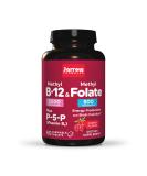 Jarrow Formulas Methyl B-12 & Methyl Folate Cherry Flavor 5000 mcg / 800 mcg 60 Lozenges - Buy Online on GoSupps.com