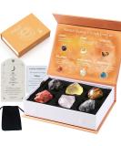 Faivykyd Leo Birthday Crystal Set - Zodiac Birthstone Healing Crystals in Horoscope Box for Men, Women, Friends - Natural Spiritual Healing Crystals for Beginners - Buy Online on GoSupps.com