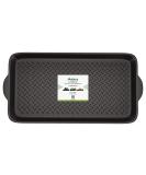 Matace 100% Rubber Boot Tray for Entryway - Water Resistant Shoe Trays- Natural Rubber Mats for Shoes, Boots, Pets - Indoor and Outdoor Use, 27.95"x 15.74", Black (1 Pack) 27.95" x 15.74" - Buy Online on GoSupps.com