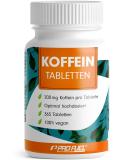 Buy 365 Vegan Caffeine Tablets - 200mg Pure Caffeine High-Dosed & Lab-Tested - Year Supply - Buy Online on GoSupps.com