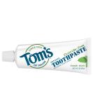 Tom's of Maine Travel Size Fluoride-Free Fresh Mint Toothpaste 3 oz - Pack of 1 - Buy Online on GoSupps.com