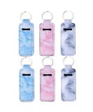 Prasacco 6-Piece Chapstick Holder Keychain Set | Colorful Lip Balm Holders & Travel Accessories for Women - Buy Online on GoSupps.com