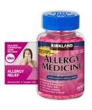 Kirkland Signature Allergy Medicine 25 mg 600 Ct Bundle + Exclusive Allergy Relief - Better Idea Guide | 600 Count - Buy Online on GoSupps.com