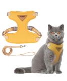 Premium Adjustable Cat & Puppy Dishes with Leash - Soft Chest Harness XS for Small Animals | International Shipping - Buy Online on GoSupps.com