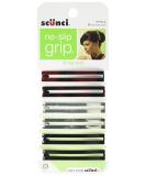 Scunci No-Slip Grip Barrettes - 6 Count Pack, Open Center Design - Buy Online on GoSupps.com