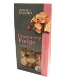 House of Caramel Cranberry Fudge - Gourmet 120g Fudge Pack for International Shipping - Buy Online on GoSupps.com