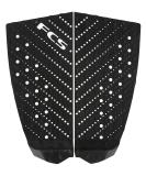 FCS Surf T-2 Traction Pad in Black/Charcoal - Reliable Grip for Surfboards - Buy Online on GoSupps.com