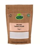 Organic Tapioca Flour 1kg by Hatton Hill Organic - Free UK Delivery - Buy Online on GoSupps.com