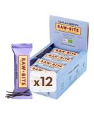 Rawbite Vanilla Berries 12er Box - Vegan Gluten-Free No Added Sugar Organic Fruit Nut Bars (12 x 50g) - Buy Online on GoSupps.com
