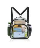 Clear Stadium Approved Crossbody Bag - Black | Higuyst Concert & Festival Clear Backpack - Buy Online on GoSupps.com