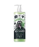 BUGALUGS Dog Shampoo All in 1 shampoo & conditioner dog grooming products for smelly dogs with Apple & Vanila fragrance best vegan pet puppy shampoo professional groom Shampoo 1x500ml - Buy Online on GoSupps.com